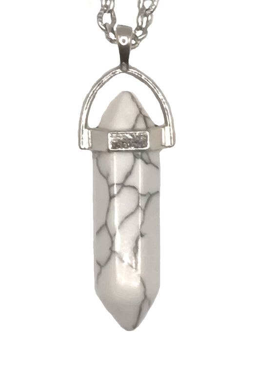 Colier howlite