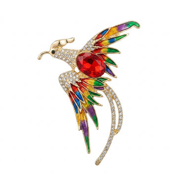 Broșă Pasărea Phoenix